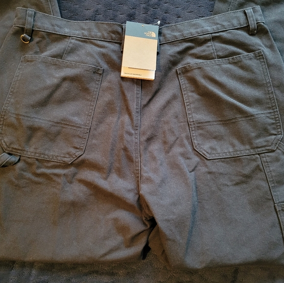Men's North Face Berkeley Canvas Pant Black 38x30 - Picture 1 of 5